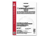 ISO 9001 Certificate